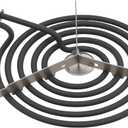 WB30T10074 Stove Surface Heating Element, 8-Inch 5-Turn, For GE Hotpoint Range Stove, Replace 12745506, WB30T10033, AP3186376, AH243922, EA243922, Stable and Reliable, Resistant to High Temperatures