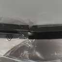 MKF, 2 Pack,12.5x12.5 Inch,LP Vinyl Record Album Frame Display 12" LP Vinyl Record Itself With Mat, Or Display Vinyl LP Album Covers Without Mat, Spring Clips (Black Frame White Mat, 2)