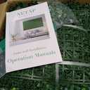 NETAP Grass Wall Panels, 10"x10", 24PCS Artificial Boxwood Wall Panels