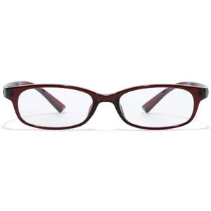 SODQW Office-Siren Blue Light Glasses for Women, Rectangle Frame, Y2K Small Eyewear, Anti Eyestrain Computer Glasses