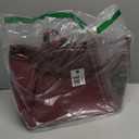 Work Tote Bags for Women 15.6 Inch - Laptop Tote Bag with Zip Compartments - Large PU Leather Office Purse Computer Briefcase (Black)