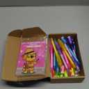 24 Pack Valentines Day Cards for Kids Classroom with Valentine Pens Valentines Magic Spy Pen Gifts for Classroom Exchange Rewards Party Favors Prizes