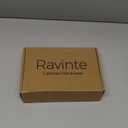 Ravinte 25 Pack 1-1/4 Inch Matte Black Round Kitchen Cabinet Knobs,Zinc Solid Drawer Pulls,Cabinet Handles for Cupboard, Dresser, Closet and Bathroom, Modern Cabinet Hardware for Cabinets