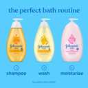 Johnson's Baby Shampoo with Aloe Vera & Vitamin B5, Tear Free, Newborn Essentials, No added Parabens & Sulfates, Hypoallergenic, Baby Essentials, 20.3 fl. oz