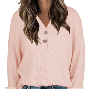 COZYMY Long Sleeve Winter Pullover Holiday Sweaters for Women Dressy Casual Trendy Fall Tunic Tops Medium Pink