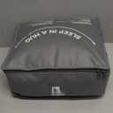 Kivik Cooling Weighted Blanket for Adults, 15 lbs Breathable Minky Dot Heavy Throw Blankets, Ultra Soft Weighted Comforter, Machine Washable, 60"x80" Queen, Dark Green