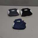 Wegreeco Washable Male Dog Belly Band - Pack of 3 - Washable Male Dog Belly Wrap, Small Doggie Dog Diapers Male for Doggy Puppy (Black, Charcoal, Navy, Small)