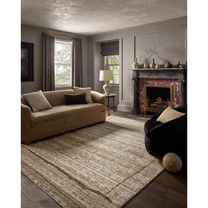 Loloi Jeremiah Brent Bleecker Collection BLE-05 Natural/Charcoal 2'-7" x 8'-0" Runner Rug