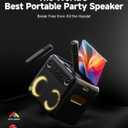 Ikarao Smart Karaoke Machine for Adults - with Lyrics Display, 32GB Karaoke Tablet, 2 Wireless Mics, Professional Karaoke System, 300W Peak Power, 4 DJ Lights, Karaoke Speaker for Any Occasion (Break X2 with Wireless Microphones)