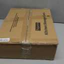 Kitchen Rolling Cart, Microwave Stand with Lockable Wheels, 3-Tier Mobile Utility Cart, Multifunctional Organizer Table Island for Kitchen, Office, Coffee Bar, Balcony, 23.6" x 15.7" x 27.6"