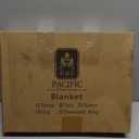 PHF 100% Cotton Waffle Weave Blanket Twin Size for Bed, Soft Lightweight & Breathable for Spring and Summer, All-Season Comfort, Luxury Aesthetic Blanket for Home Decor, 66"x90", Wine Red