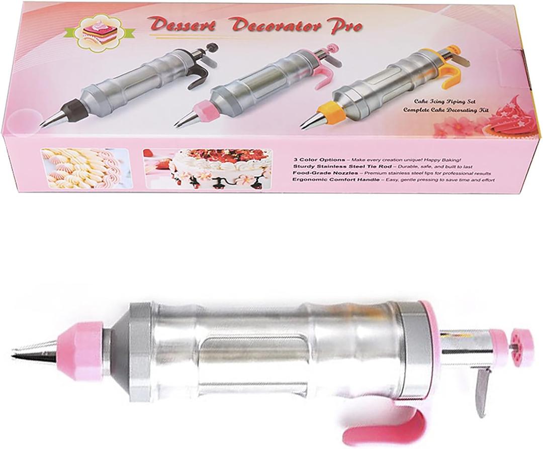Cream Dispenser, Cookie Making Tool, DIY Baking Tool Set, Cream Machine,B