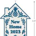 4 x Hallmark Keepsake Christmas Ornament 2023, New Home, Housewarming Gift