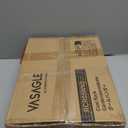 VASAGLE Coat Stand, Solid Wood Freestanding Coat Rack with 11 Hooks, Hall Tree for Bags, Purses, Hats, for Entryway, Hallway, Rubberwood, Caramel Brown URCR05WN