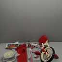 Radio Flyer Classic 10 Inch Toddler Tricycle with Rubber Tires and Steel Frame, Red