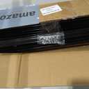 Fence Posts 6FT, 10 Pack Metal U Posts for Wire Fence, Heavy Duty Garden Fence Posts with Reinforced Anchor Plate, No Dig Rustproof Steel Fence Stakes for Yard, Farm, Chicken Wire, Temporary Fencing