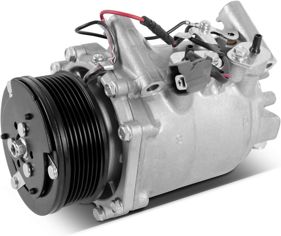 Air Conditioner AC Compressor with Clutch Compatible for 2002 2003 2004 2005 2006 Honda CR-V CRV 2.4L 38810PNB006