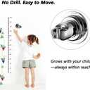 BOPai Suction Cup Shower Head Holder for Handheld Shower No Drill, For Smooth Surfaces Only, Vertical Mount Only, Chrome