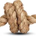 Decorative Door Stopper, Handmade Sisal Sailor Knot Door Stop with Handle, Heavy Weighted 1.9 lbs Doorstop for Bottom of Door, Farmhouse Nautical Home Decor for Bedroom Living Room (12 Inch) (Natural)