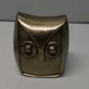 HD Designs Aluminum Owl Gold 4.9 Inches Home Decor Desk Table Shelf Figure