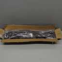 Curtain Rods 2 Pack 5/8 inch Brown Curtain Rods for Windows 30 to 45 Inch with Brackets Easy to Install for Bedroom Living Room Kitchen