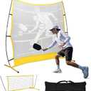 Pickleball Rebounder Net, 6FT Mini Net, 2-in-1 Portable Trainer for Dink, Volley & Solo Practice, Perfect for Outdoor Driveway, Backyard & Indoor Garage Use, Great for All Skill Levels