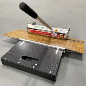 13" Rigid Core Vinyl Floor Cutter, Cuts SPC/LVP/LVT/WPC up to 9.5mm; Crack-free! Moveable blade for irregular corners, door jams, etc. -saves 30% time! Perfect for Pros & DIYers!
