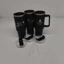 Vessel Stainless Steel Tumbler with Handle - Black - 40 Oz - Pack Of 3