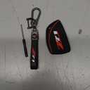 for z71 Silicone Rubber Smart Key Protector with Key Chain 5 Buttons for 2017-2024 GMC Acadia Terrain Denali Sierra Chevrolet Silverado Key Fob Holder Accessories