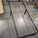 Heavy Duty Twin Bed Frame Metal Platform with Ample Underbed Storage Pre-drilled Headboard Compatible Easy Assembly Sturdy Steel Construction for Apartments and Spaces Black