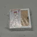 KINLINK 4x4 Picture Frame White Set of 4, Wooden Square Photo Frames with Plexiglass for 4x4 without Mat for Table and Wall Display