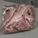 TURSTIN 4 Packs Rose Gold Satin Tablecloth 102 x 58 Inch Overlay Satin Table Cover Rectangle Bright Silk Tablecloth Smooth Fabric Table Decoration for Wedding Banquet Party Events