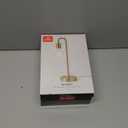 GLOBE Electric 67433 Holden 18" Table Lamp, Matte Brass, Modern, Night Stand, Bedroom Dcor, Living Room, Bedside Light