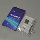 QFly WiFi 6 Card AX200NGW Wireless Network Card 2.4GHz 5GHz MU-MIMO Wi-Fi 6 (802.11ax) Module Adapter with Bluetooth 5.2 for PC Laptop Support Windows 10/11 64bit Gigabit M.2/NGFF