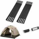 Fiberglass Tent Poles Replacement, 6 Sizes, 1 or 2 Pack, 12 ft