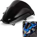 Double Bubble Windshield for Suzuki GSXR600 GSXR750 K11 2011-2023 Black