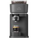 Philips Baristina Espresso Machine, Grind, Tamp & Brew Coffee Beans in One Swipe, Compact, 16 Bar Pump Pressure, Automatic Grinder, Black with Black Portafilter (BAR300/60)
