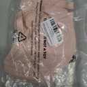 DOBREVA Women's Unlined Plunge Bra Lace Underwire 36DD