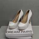 DREAM PAIRS Women's Swan-30 High Heel Platform Dress Pump Shoes (7)