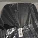 Recycling Bin for Kitchen Indoor Home, Large 26 Gallon 100L Recycle Bin with Lid Removeable Reusable Inner Bag Bottle Can Glass Waste Plastice Stickers,Black