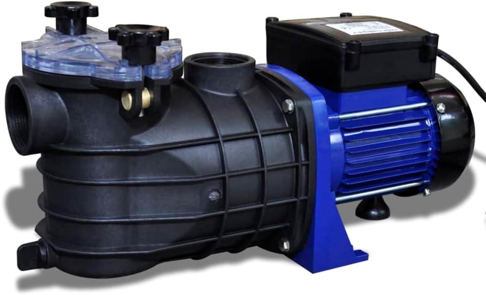 0.75HP In/Above Ground Single Speed Pool Pump, 550W/115V, 2641 GPH, Powerful Self Priming Swimming Pool Pumps with Filter Basket