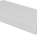 Sundale Outdoor Olefin Bench Cushion Water-Resistant Patio Couch Cushion, Loveseat Sofa Pad with Straps Light Gray, 59 x 18 x 4 Inches
