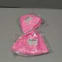 Fsadwnn Small Pilates Exercise Ball - 9 Inch Core Training Ball with Pump, Barre & Yoga Workout (Pink)