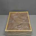 upsimples 8x10 Picture Frame Set of 5, Display Pictures 5x7 with Mat or 8 x 10 Without, Wall Gallery Photo Frames, Gold