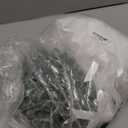 VitalCozy 48 Sets Wedding Aisle Chair Decorations for Wedding Ceremony Chiffon Pew Chair Sashes with Ribbons and Artificial Eucalyptus Stem Decor for Church Pew Aisle Slipcovers Party Decorations