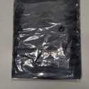 Valiamcep Women's Mini Dress V Neck Ruffle Long Sleeve Ribbed Slim Fitted Bodycon Pencil Dresses (Black, S)