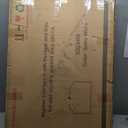 36x24'' Farmhouse Wood Decorative Wall Mirrors with Beads, Boho Large Wide Arch Mirror for Living Room, Bedroom, Entryway, Fireplace