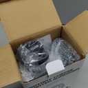 KEOUKE Rotary Cheese Grater Hand Crank Transparent - Shredder Slicer Grinder 3 Stainless Steel Blades, Stable Suction, Labor-Saving Handle, Safe Kitchen Tool for Cheese, Vegetable, Nuts, Chocolate (3 IN 1, Dark Grey SP)