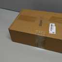 HyDren 6 Pcs Velvet Christmas Ball Ornaments 4 Inches Large Flocked Christmas Tree Hanging Ornaments Shatterproof Xmas Bulbs for Home Xmas Tree Party Decor(Dark Brown)