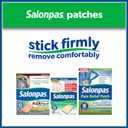 Salonpas Lidocaine 4% Pain Relieving Gel-Patch, 6 Count, for Back, Neck, Shoulder, Knee & Elbow Pain